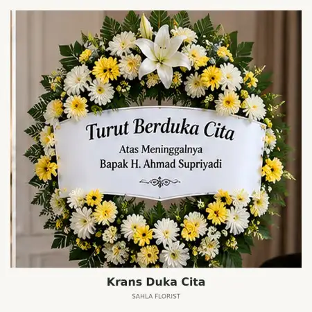 Krans Bunga Duka Mampang Depok